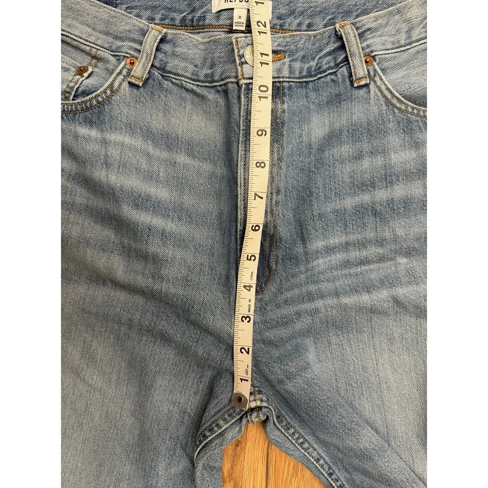 RE/DONE Wide‎ Leg Jeans 31 Vintage Flow High Rise Lyocell Blend